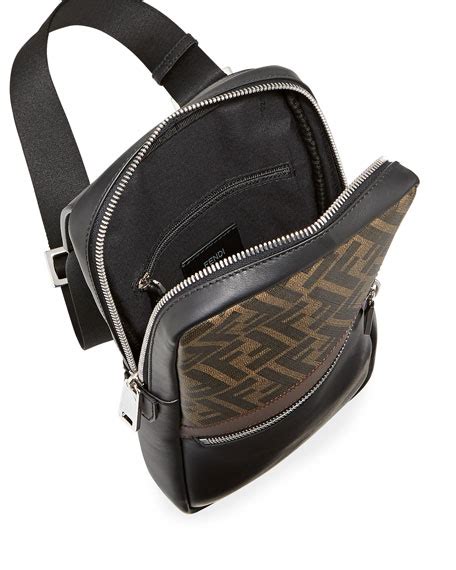 fendi sling men bag price|fendi shoulder bag.